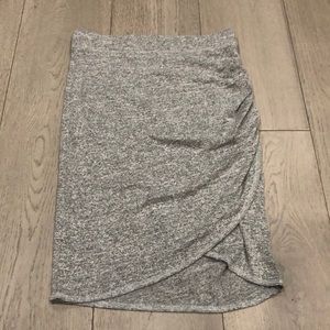 Aritzia/Wilfred Free/Tyra Skirt/Size S/Heathered grey